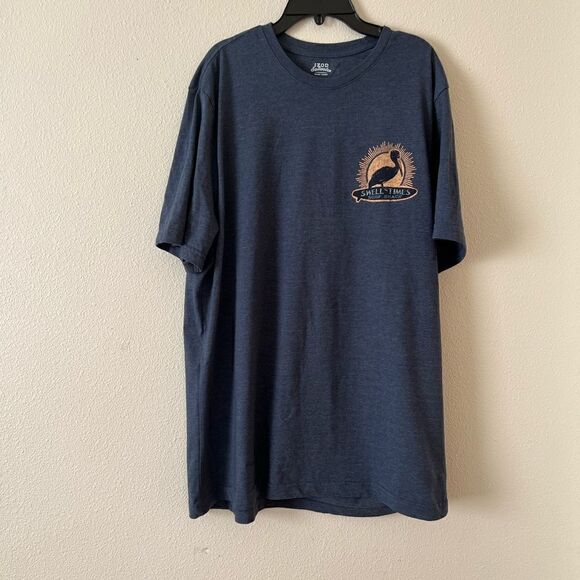 I ZOD Short Sleeve Swell Times Pelican Graphic T-Shirt XL - Picture 4 of 6
